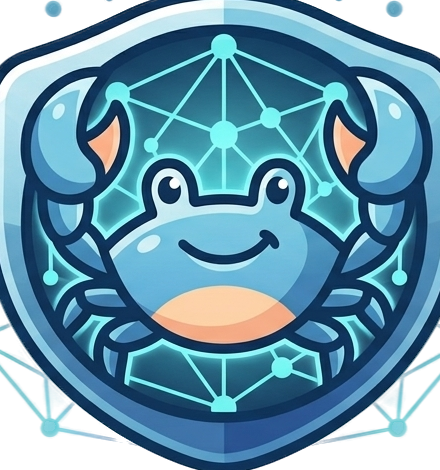 BlueCrabNet crab emblem